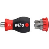 Wiha 10383, Destornillador negro/Rojo