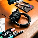 Audio-Technica ATH-M50xSTS-USB, Auriculares con micrófono negro