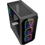 Sharkoon AK5G RGB , Cajas de torre negro