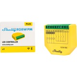 Shelly Plus RGBW PM, Relé amarillo