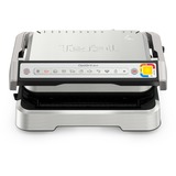 Tefal OptiGrill 2in1 GC773D10, Barbacoa de contacto acero fino