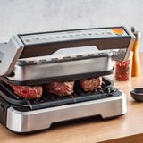 Tefal OptiGrill 2in1 GC773D10, Barbacoa de contacto acero fino