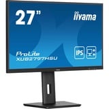 iiyama XUB2797HSU-B2, Monitor LED negro (mate)