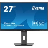 iiyama XUB2797HSU-B2, Monitor LED negro (mate)