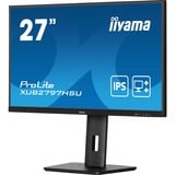 iiyama XUB2797HSU-B2, Monitor LED negro (mate)