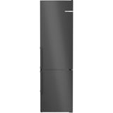 Bosch Serie 4 KGN39VXBT nevera y congelador Independiente 363 L B Negro, Combi acero inoxidable (oscuro), 363 L, SN-T, 10 kg/24h, B, Compartimiento de zona fresca, Negro