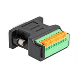 DeLOCK 66558, Adaptador negro