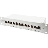 Digitus DN-91612S-EA-G, Patch Panel gris