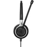 EPOS 1000554, Auriculares con micrófono negro/Plateado