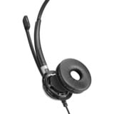 EPOS 1000554, Auriculares con micrófono negro/Plateado