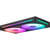 NZXT F240 RGB CORE, Ventilador negro