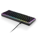 NZXT KB-101NB-DE, Teclado para gaming negro