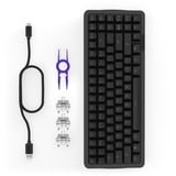 NZXT KB-101NB-DE, Teclado para gaming negro