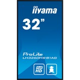 iiyama LH3260HS-B1AG, Pantalla de gran formato negro