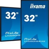 iiyama LH3260HS-B1AG, Pantalla de gran formato negro