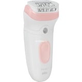 Braun 7500435225151, Depiladora blanco/Rosa