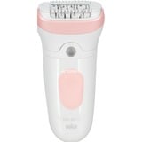 Braun 7500435225151, Depiladora blanco/Rosa