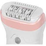 Braun 7500435225151, Depiladora blanco/Rosa