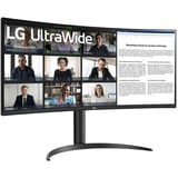 LG 34WR55QK, Monitor LED negro