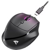 Sharkoon OfficePal M25W, Ratón negro