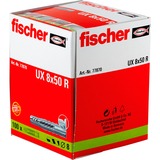 fischer UX 8x50, Pasador gris claro