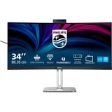 Philips 34B2U6603CH, Monitor LED gris oscuro/Plateado