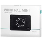 DeepCool WIND PAL MINI, Refrigerador para portátil negro