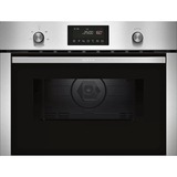 Neff C1CMG84N0 horno 44 L 3350 W Negro, Acero inoxidable acero fino, Medio, Horno eléctrico, 44 L, 3350 W, 44 L, 900 W