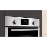 Neff C1CMG84N0 horno 44 L 3350 W Negro, Acero inoxidable acero fino, Medio, Horno eléctrico, 44 L, 3350 W, 44 L, 900 W