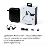 Shokz OpenComm UC, Auriculares negro