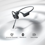 Shokz OpenComm UC, Auriculares negro