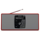 TechniSat 0003/3911, Radio rojo/Plateado