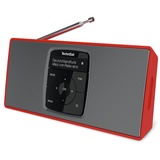 TechniSat 0003/3911, Radio rojo/Plateado