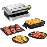 Tefal OptiGrill 4in1 GC774D, Barbacoa de contacto acero fino