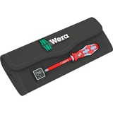 Wera VDE Stainless 17 extra slim 1, 05006631001, Destornillador rojo/Azul