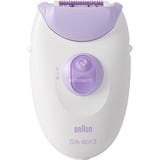 Braun 7500435224970, Depiladora blanco/Lila