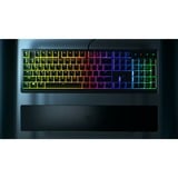 Razer Ornata V3 teclado USB QWERTZ Alemán Negro, Teclado para gaming negro, Completo (100%), USB, Interruptor de membrana, QWERTZ, LED RGB, Negro