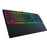 Razer Ornata V3 teclado USB QWERTZ Alemán Negro, Teclado para gaming negro, Completo (100%), USB, Interruptor de membrana, QWERTZ, LED RGB, Negro