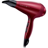 Remington T|Studio Silk 2400W Rojo, Secador de pelo rojo, Rojo, 3 m, Con agujero en la empuñadura para colgar, 2333 m/s, 2400 W