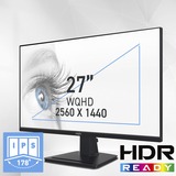 MSI PRO MP275Q, Monitor LED negro