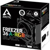 ARCTIC ACFRE00124A, Disipador de CPU negro