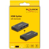 DeLOCK 18651, Splitter HDMI negro