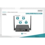 Digitus DS-55317, Alargador de HDMI negro