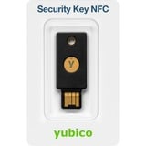 Yubico Security Key NFC, Llave de seguridad negro/Dorado