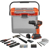 BLACK+DECKER BCKSB02-QW, Martillo atornillador naranja/Negro