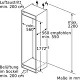 Bosch KIF82PFE0, Frigorífico 