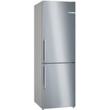 Bosch Serie 4 KGN36VICT nevera y congelador Independiente 321 L C Acero inoxidable, Combi acero fino, 321 L, SN-T, 9,5 kg/24h, C, Compartimiento de zona fresca, Acero inoxidable