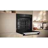 Neff B2CCJ7AK3, Juego para horno negro/Acero fino