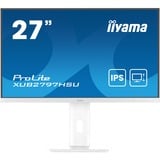 iiyama XUB2797HSU-W2, Monitor LED blanco (mate)