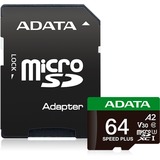 ADATA SPEED PLUS microSDXC 64 GB, Tarjeta de memoria 